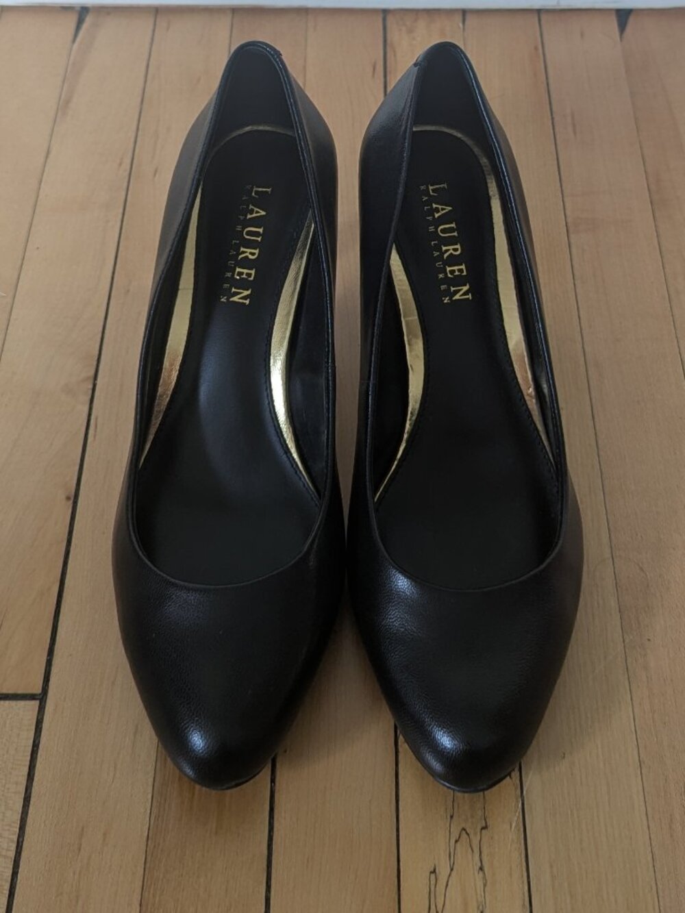 Ralph Lauren Black Heels